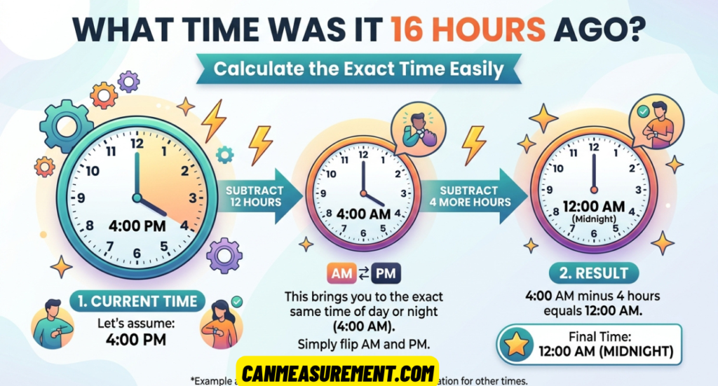 What Time Was It 16 Hours Ago? Calculate the Exact Time Easily