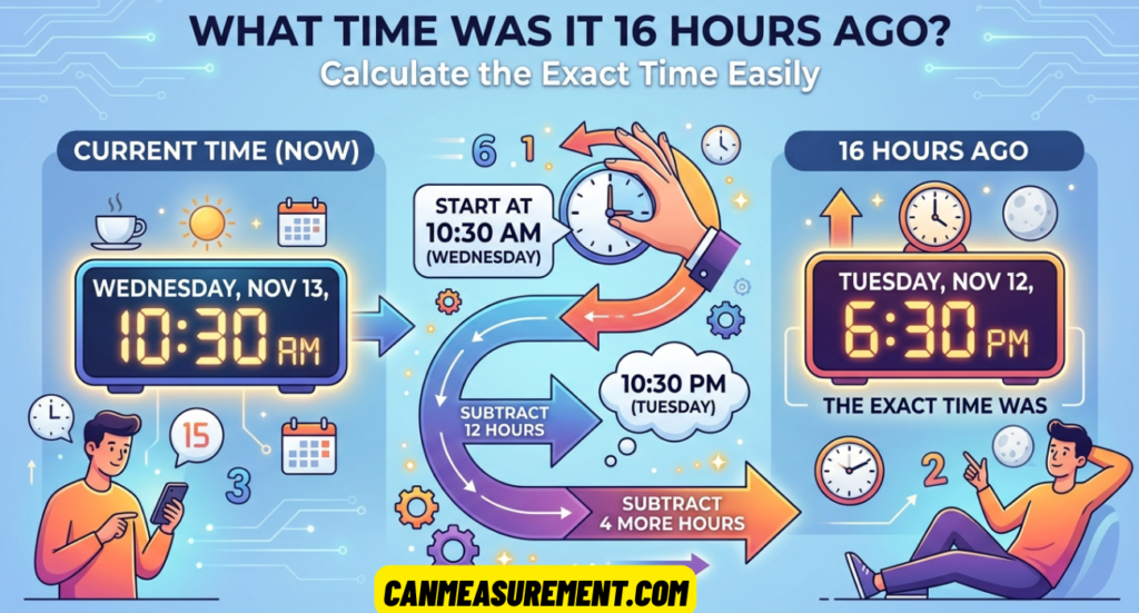 What Time Was It 16 Hours Ago? Calculate the Exact Time Easily
