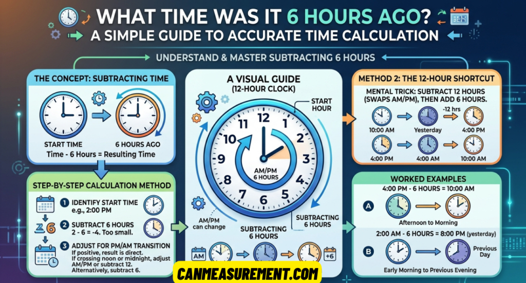What Time Was It 6 Hours Ago? A Simple Guide to Accurate Time Calculation
