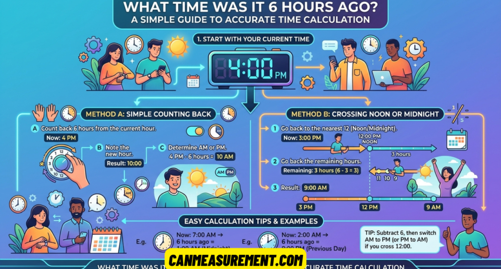 What Time Was It 6 Hours Ago? A Simple Guide to Accurate Time Calculation