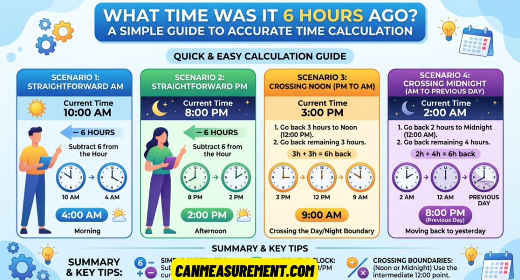 What Time Was It 6 Hours Ago? A Simple Guide to Accurate Time Calculation
