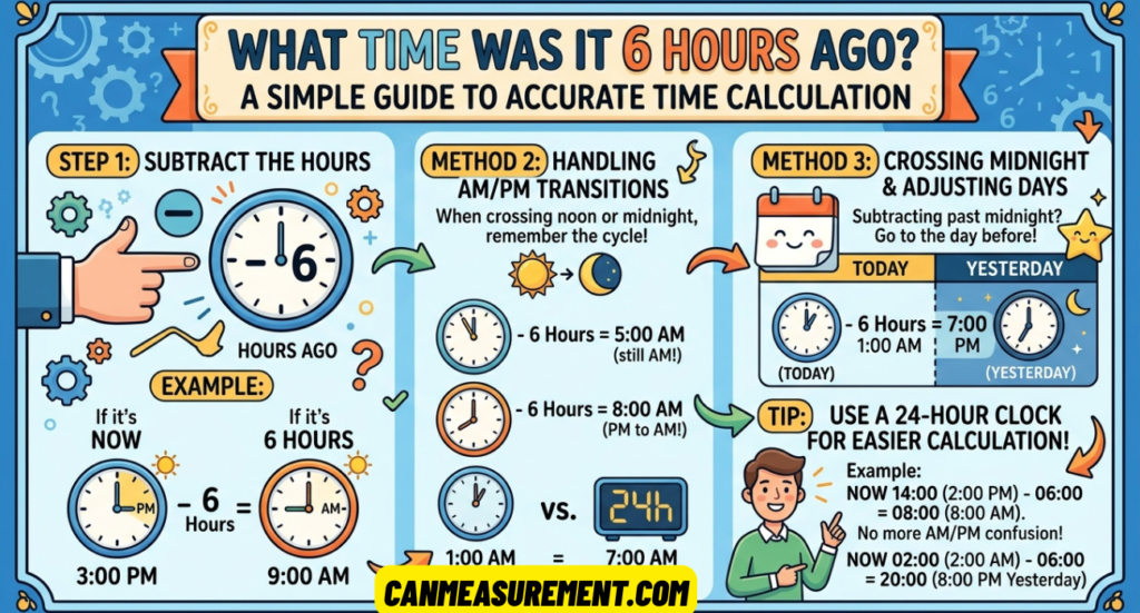 What Time Was It 6 Hours Ago? A Simple Guide to Accurate Time Calculation