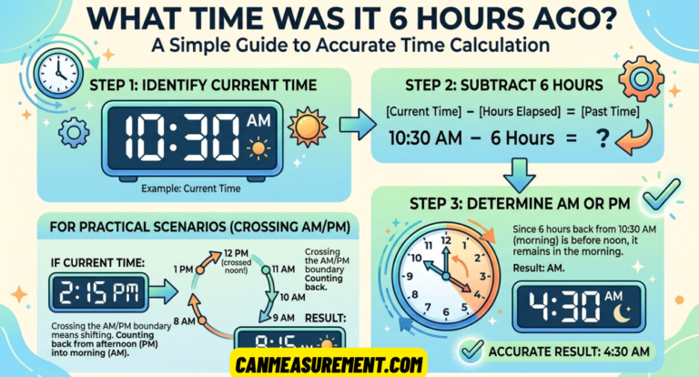 What Time Was It 6 Hours Ago? A Simple Guide to Accurate Time Calculation